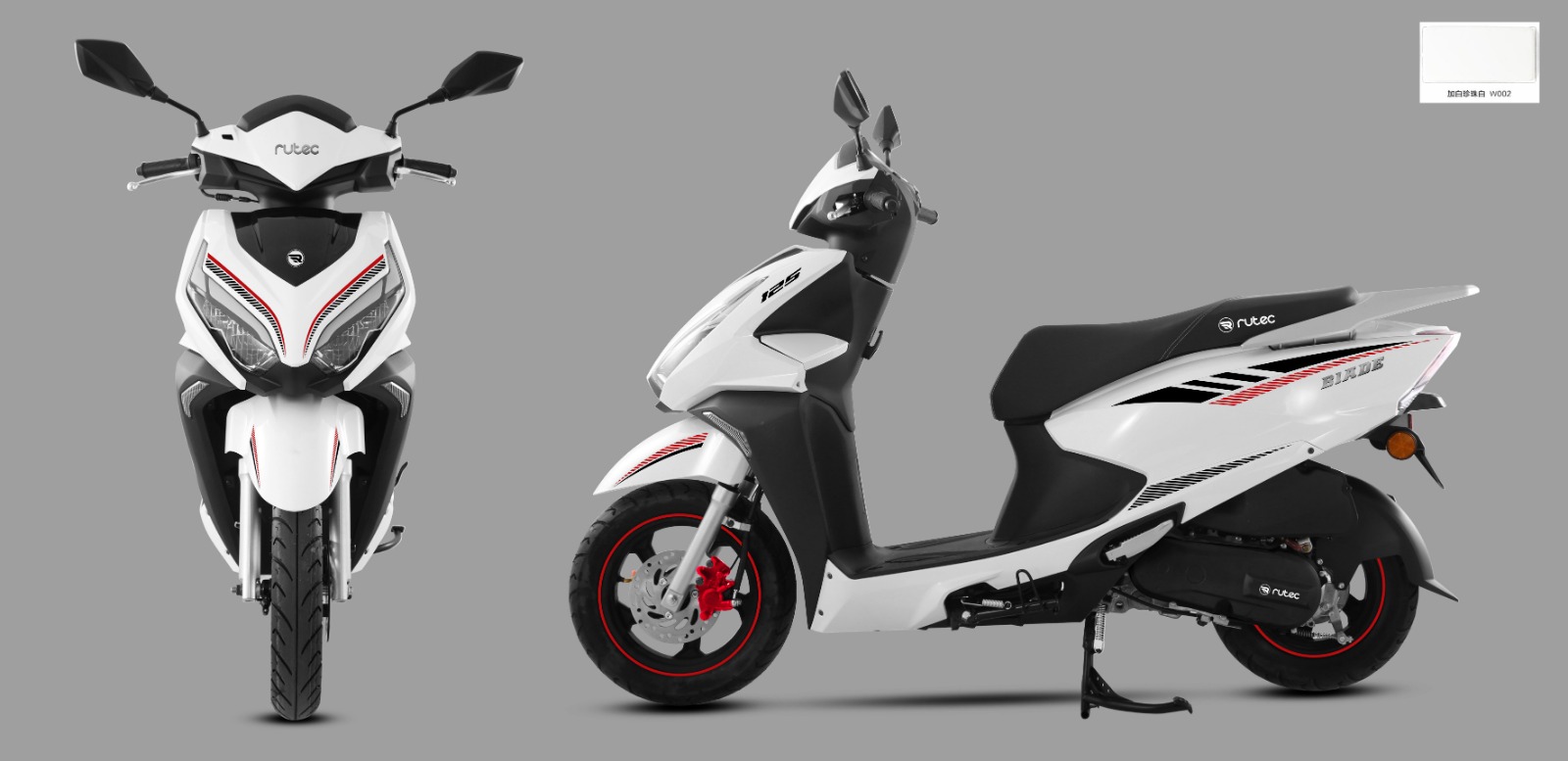 Rutec Badi 125 — Dayanıklı Scooter