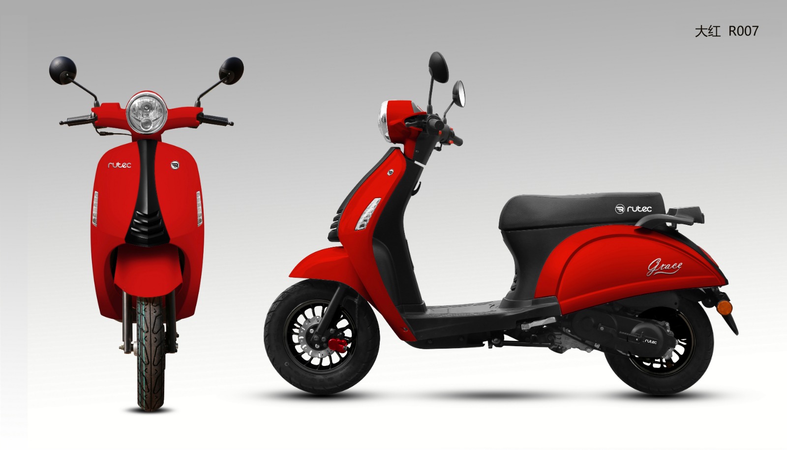 Rutec Grace Klasik Retro Scooter